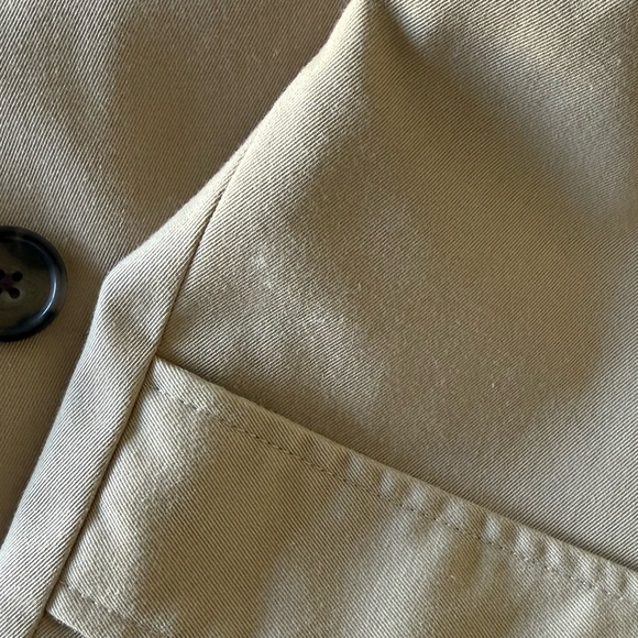 New Officine Generale cotton waterproof trench coat - Picture 6 of 6